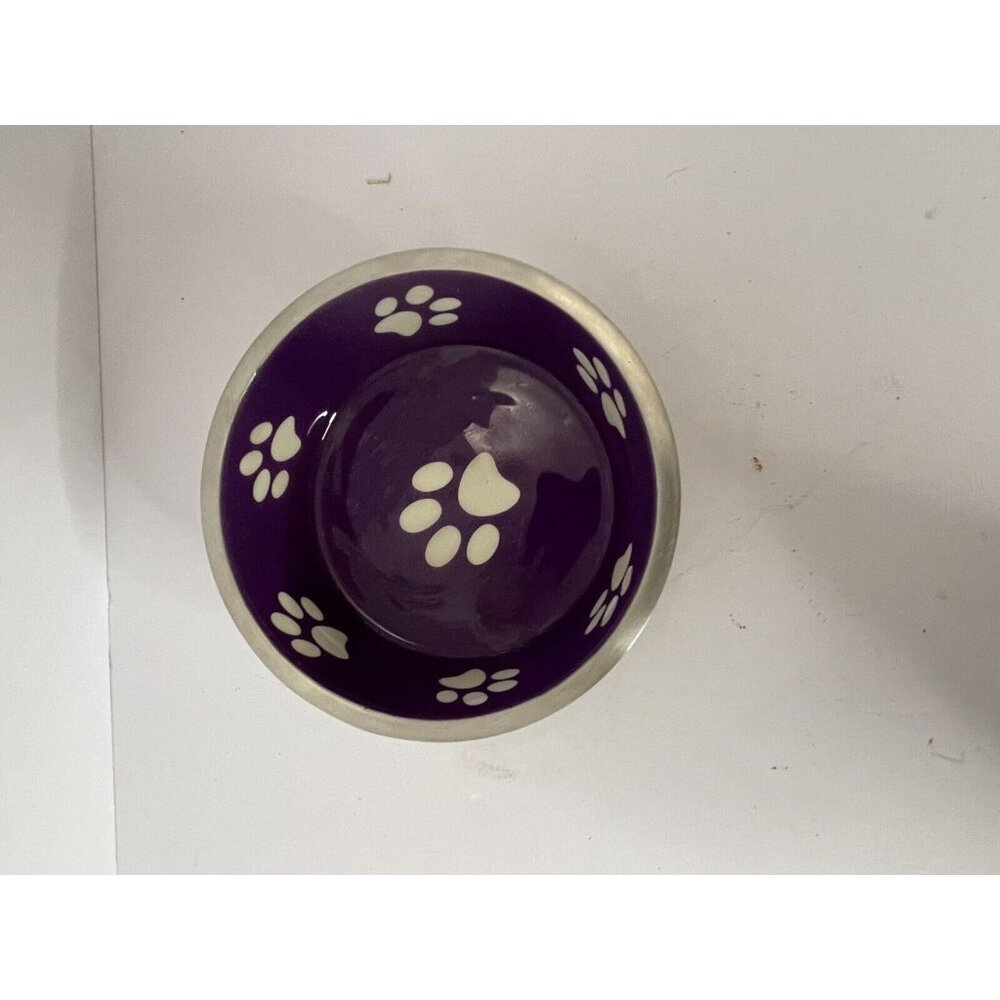 Loving Pets Products LP07954 Extra-Small Robusto Bowl - Violet